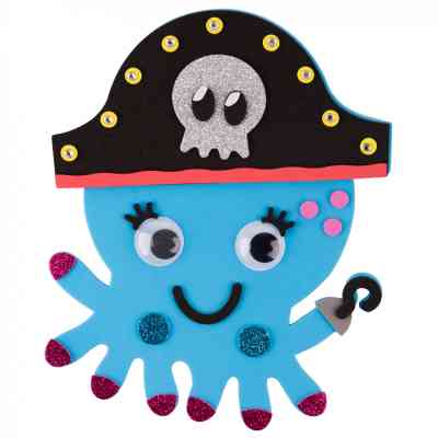 Набір для творчості 1 вересня Восьминіг Аплікація з фоамірану ЕВА (954554) Вінниця