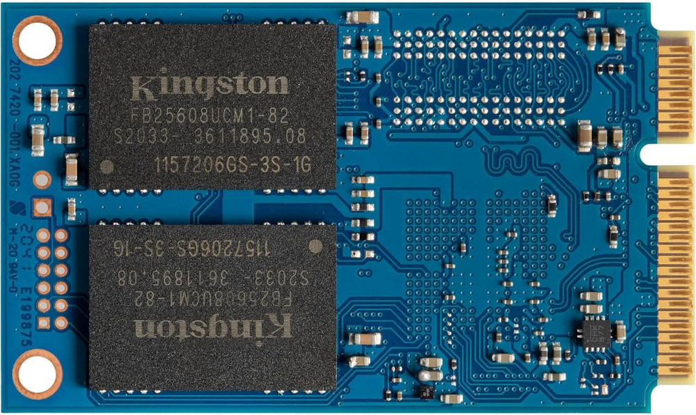 SSD Kingston KC600 256GB mSATA SATA3 внутрішній для ноутбука та ПК чорний Київ - фото 8