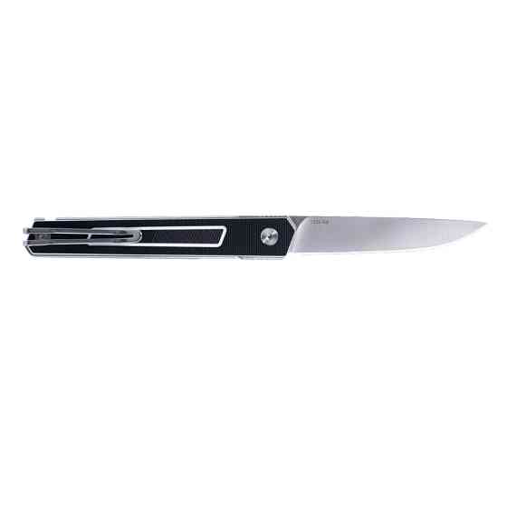Ніж складаний туристичний SRM Swift 125L-GB (8 см) 12C27 / G10 чорний Київ
