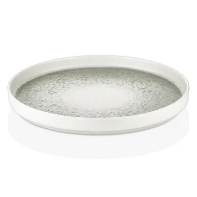 Тарілка By Bone Tinta Natura Ocean кругла з бортом 90° 23 см (NM-HL-23-RD) Вінниця