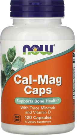 Кальцій та магній з вітаміном Д Now Foods Cal-Mag Caps 120 капс Київ