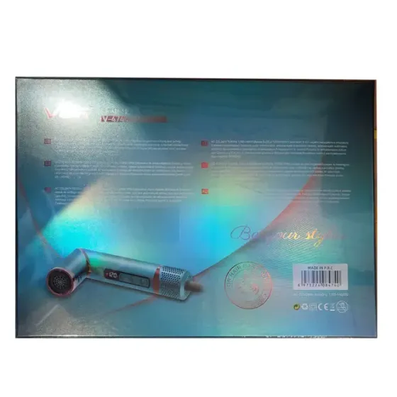 Erston зеленый Фен стайлер VGR V 474 4 в 1 фен для волос 4 насадки 1400 Вт быстрая сушка укладк Коломыя