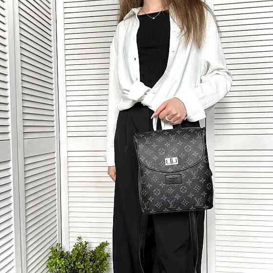 Жіночий рюкзак-сумка. Жіночий маленький брендовий рюкзак сумка Louis Vuitton 735 Київ