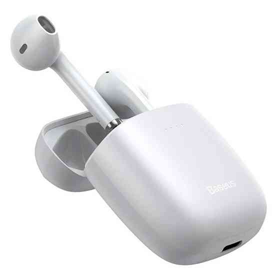 Бездротові Bluetooth-навушники BASEUS Encok W04 True Wireless Earphones NGW04-02 (Білі) Миколаїв