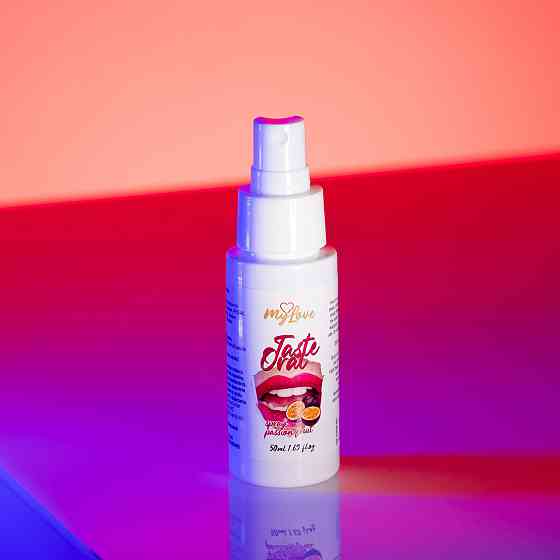Спрей для ротової порожнини MyLove Taste Oral Spray passion fruit 50 ml Sex Aura Київ