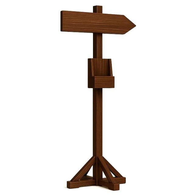 Підлогова стрілка-покажчик "Клотіль" терракот Миколаїв - фото 1