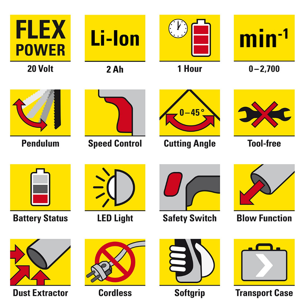 Лобзик электрический аккумуляторный Trotec PJSS 11-20V + кейс (4425000006) Винница - изображение 2