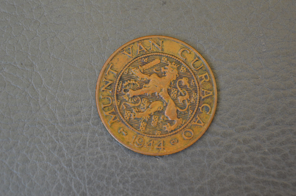 2 1/2 Цента 1944 р Нідерландське Кюросао Полтава - фото 1