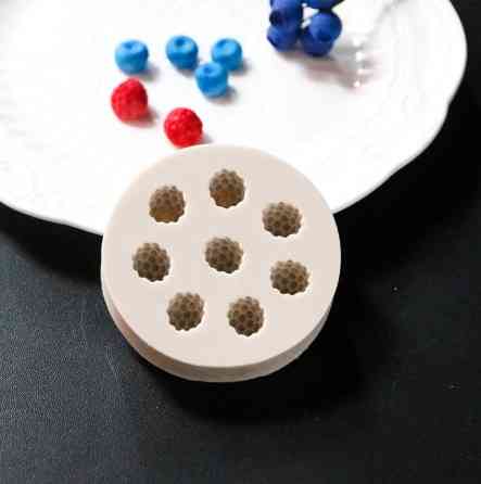 Молд силиконовый Ежевика 75 мм серый Киев