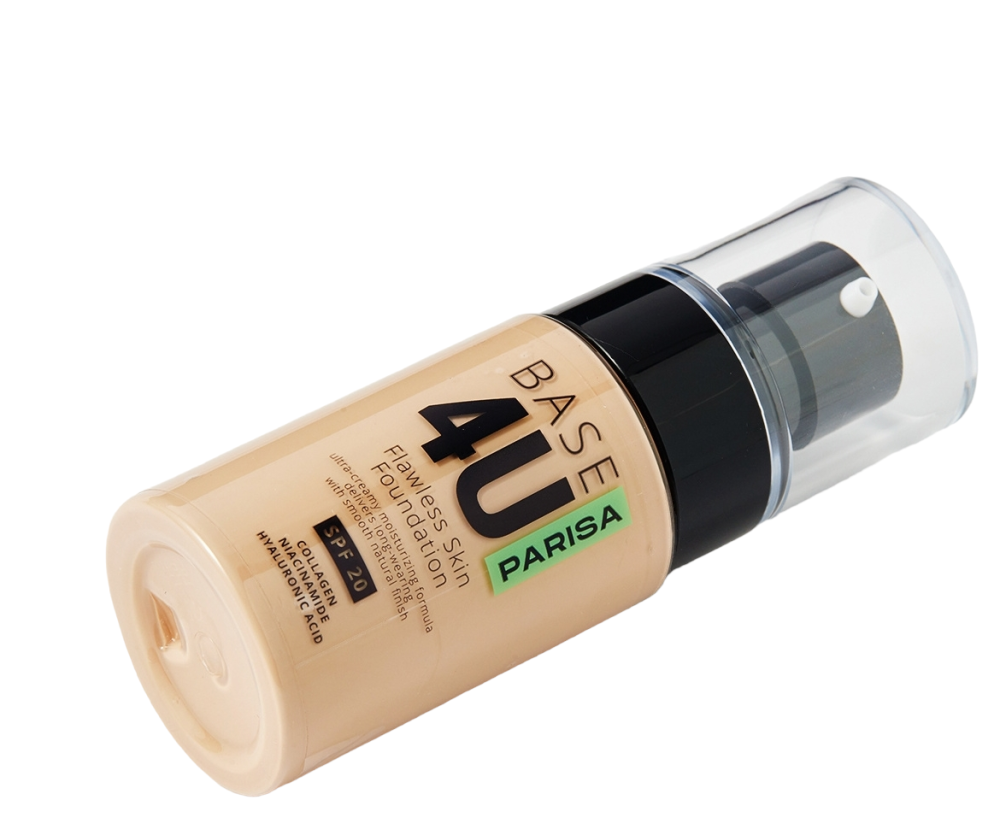 Тональний крем Parisa Base 4U №21 з колагеном Запоріжжя - фото 3