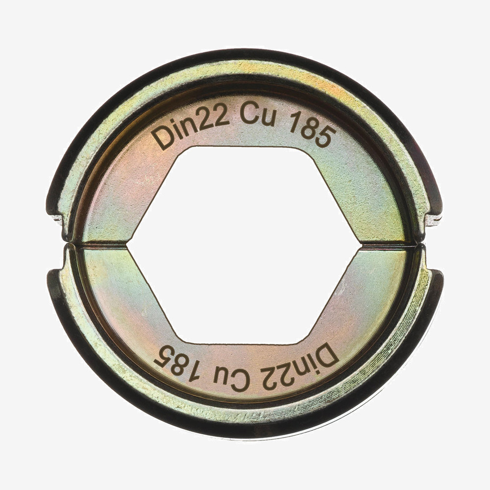 Матриця обжимна MILWAUKEE для кабелів та конекторів, DIN22 CU 185 Одеса - фото 1