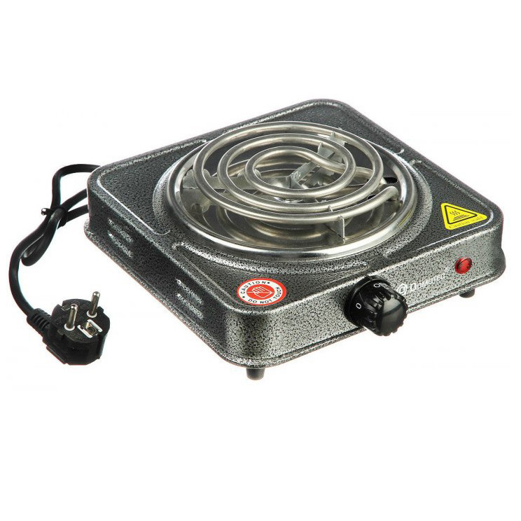 Настольная электроплита Domotec MS-5801 1000 Вт, Электроплита настольная бытовая, TQ-789 Электрические плиты Киев - изображение 2