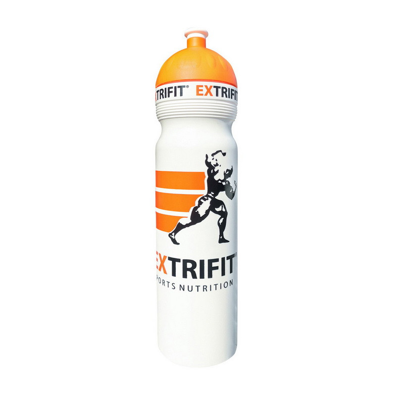Пляшка для води Extrifit Bottle Short Nozzle 1000 ml (White) Луцьк - фото 1