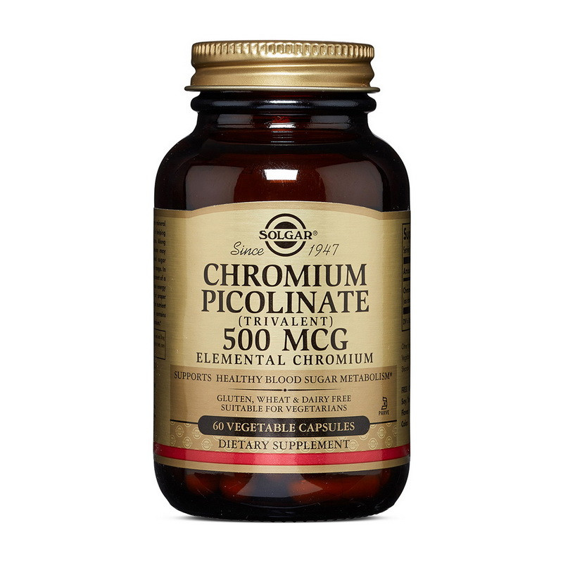 Chromium Picolinate 500 mcg (60 veg caps) Луцк - изображение 1