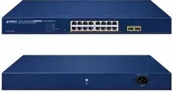 Комутатор Planet GS-2210-16P2S (GS221016P2S) Київ - фото 1