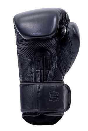 Боксерські рукавички V`Noks Boxing Machine 16 унцій (Винокс) Чорні, натуральна шкіра преміум захист Київ