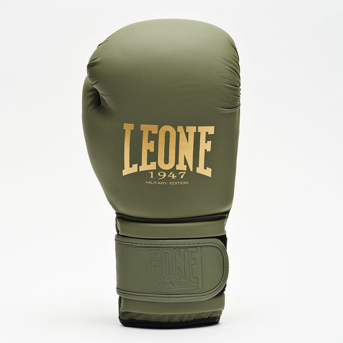 Боксерські рукавиці Leone GN059G MILITARY EDITION Green 12 унцій (капу в комплекті) Кам'янське - фото 3