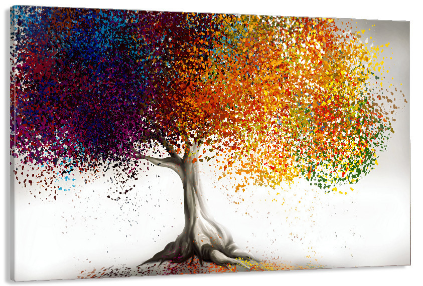 Картина холст в гостиную / спальню   Осінній пейзаж    MLP_342 80х160см Киев - изображение 1