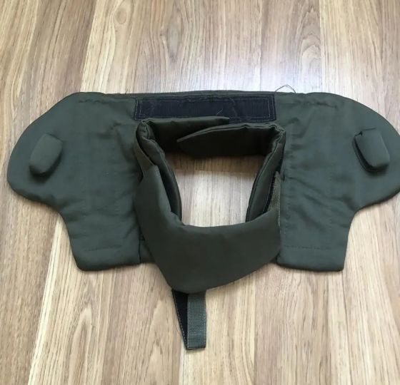 Тактическая защита шеи плеч и горла Темп-3000 защитный воротник к бронежилету Оливковый Киев