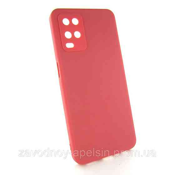 Oppo A54 Силіконовий чохол Захист камери (червоний) Одеса
