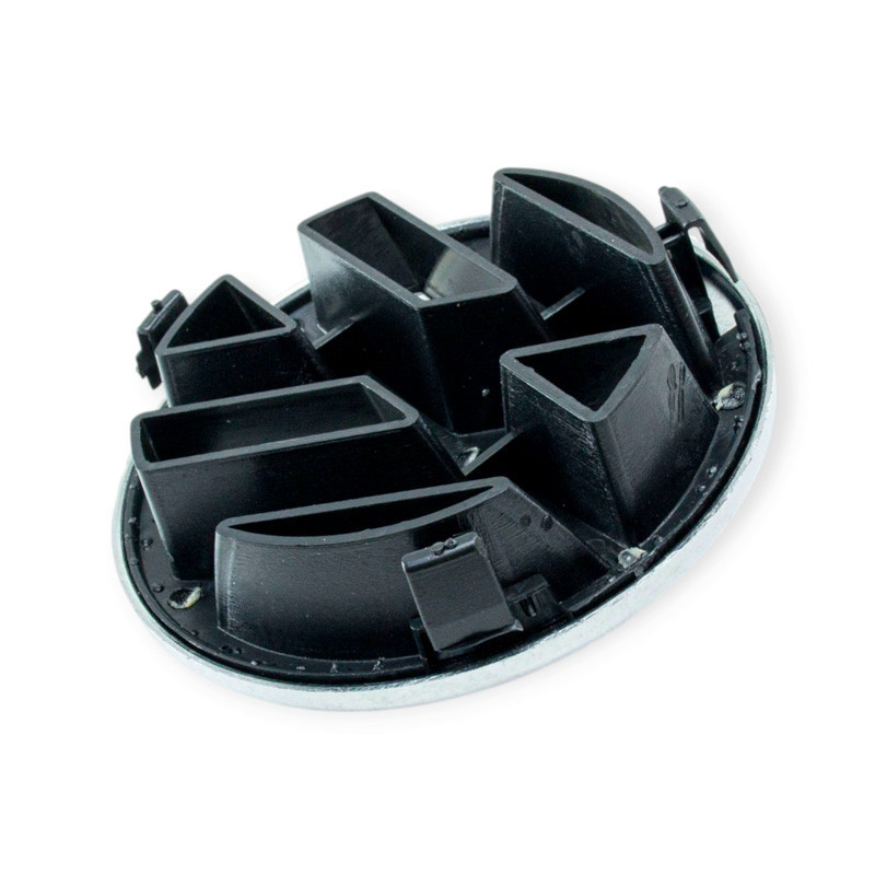 Емблема грати автомобіль Фольцваген golf 5 ø 12,5см, пластик, хром Мукачево - фото 2