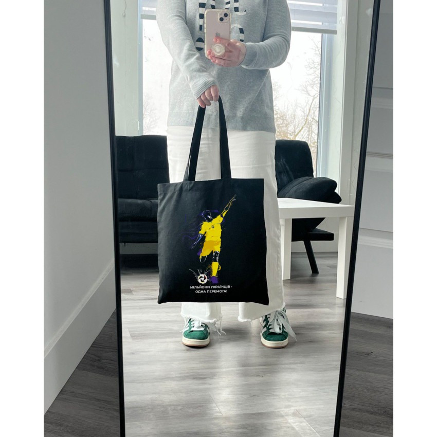 Екошопер BookOpt BK4082 Футболіст, чорний Киев - изображение 7