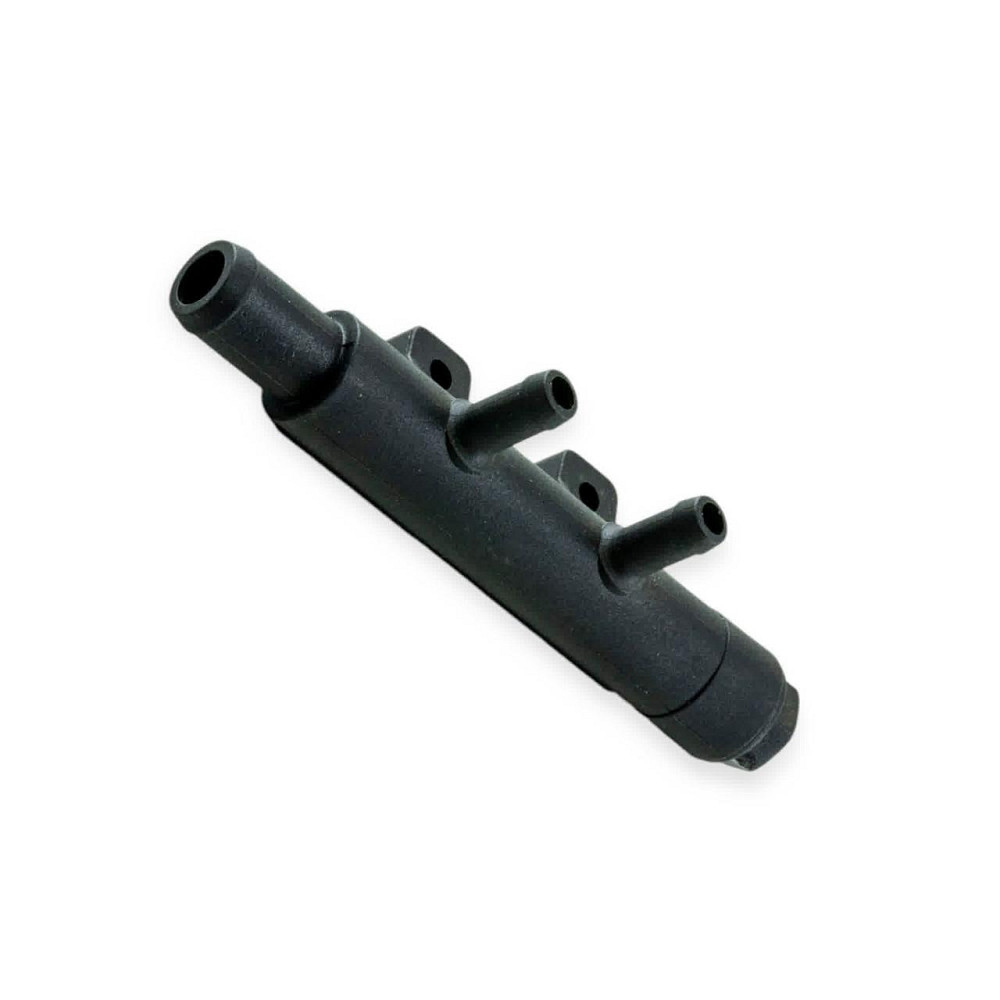 Распределитель форсунок 2 цилиндра пластик., транзит., вход d12х2, выход d6 для Мукачево - изображение 1