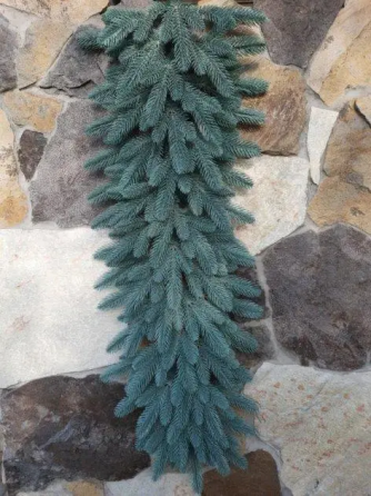 Гирлянда из хвои Премиум 3 м литая (Голубая) Винница