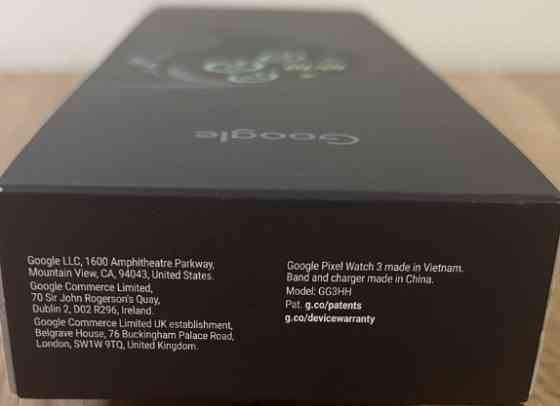 Смарт-часы Google Pixel Watch 3 41 мм Matte Black / Obsidian. Харьков