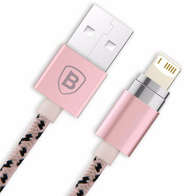 Кабель Baseus Insnap Series Magnetic Cable 1m Rose Gold(без даптера) Київ - фото 1