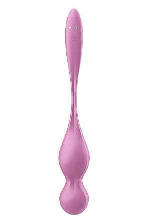 Смарт-шарики Кегеля Satisfyer Love Birds 1 с вибрацией, розовые Sex Aura Киев
