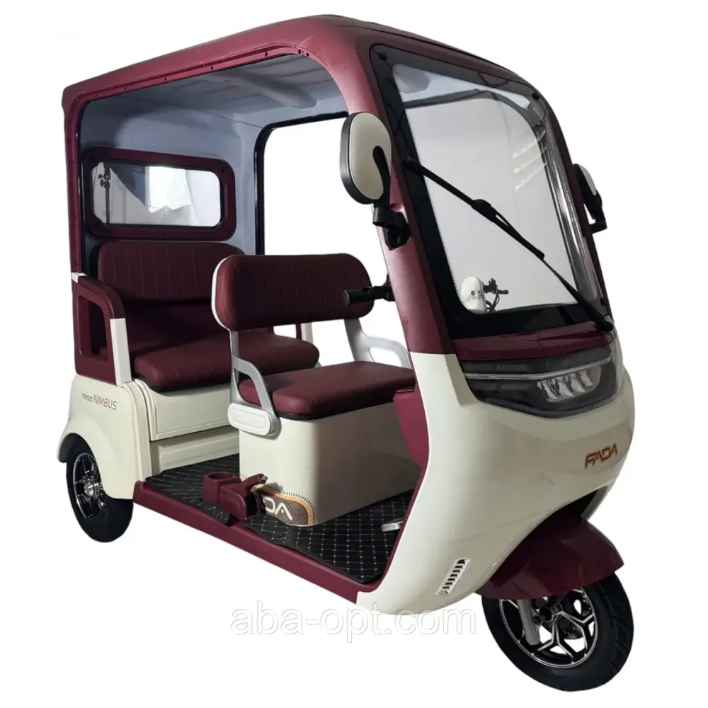 Електричний трицикл FADA NiMBUS MEGA 1200w-72V-36Ah шини 10"-10" купити в інтернет-магазині Одеса - фото 3