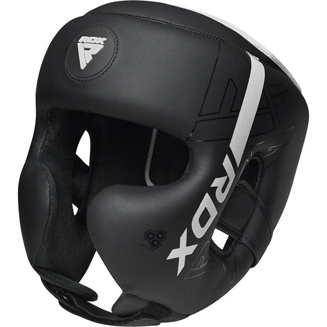 Боксерський шолом RDX F6 KARA Matte White L (капа у комплекті) Каменское - изображение 3
