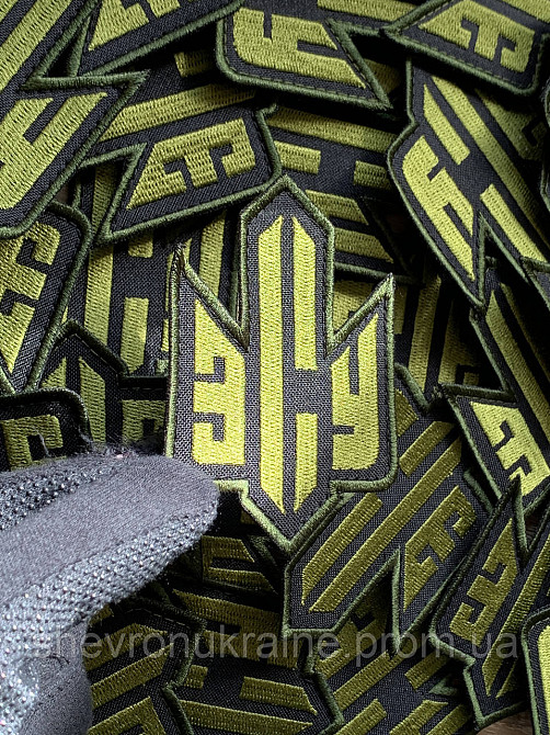 Шеврон ЗСУ (Форма контурная. На липучке) Размер 9x6.5см Киев - изображение 5