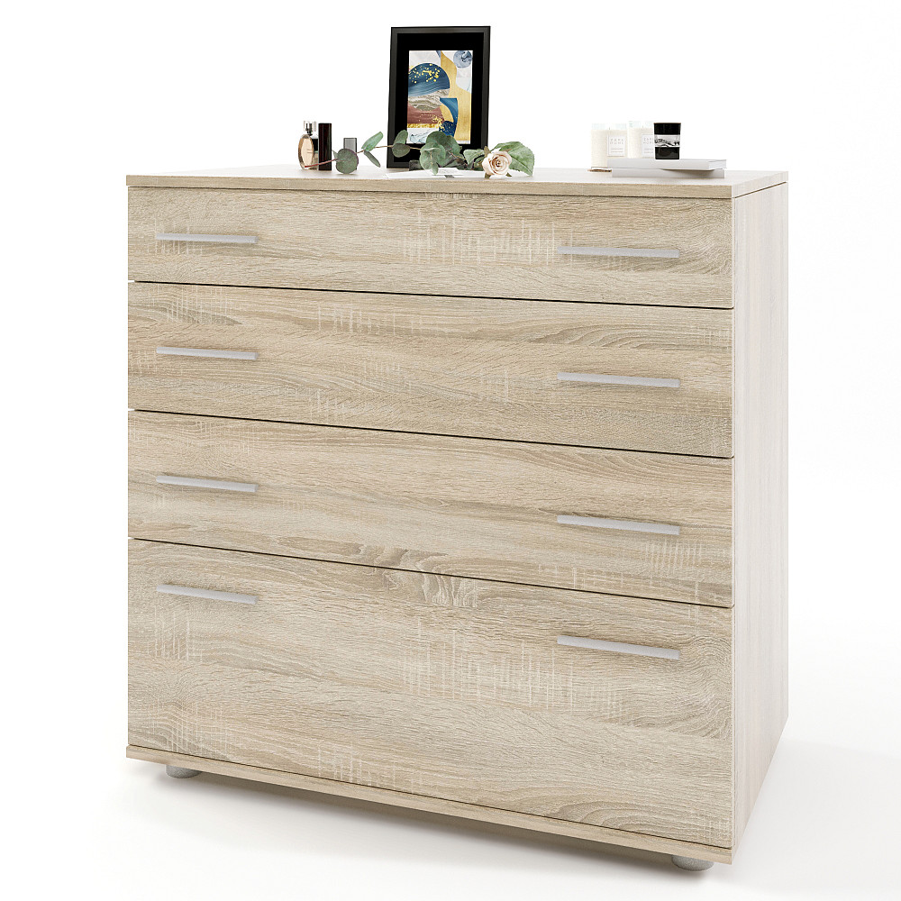 Комод для постільної білизни Еверест К-2 80х45х85 дуб сонома (телескопи) (DTM-2451) Дніпро - фото 2