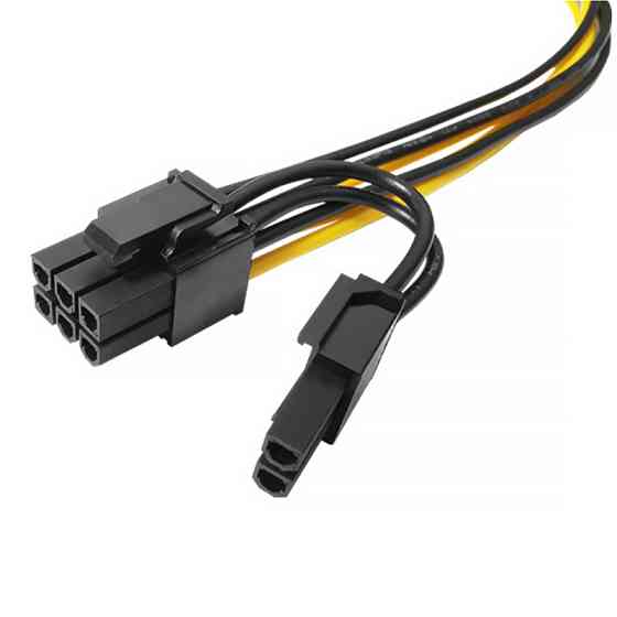 Кабель живлення для відеокарти ATX 6pin на 8pin, M/M 50см Винница