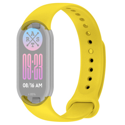Ремешок для фитнес браслета Armorstandart для Xiaomi Smart Band 10/9/8 Yellow (ARM86917) Винница - изображение 1