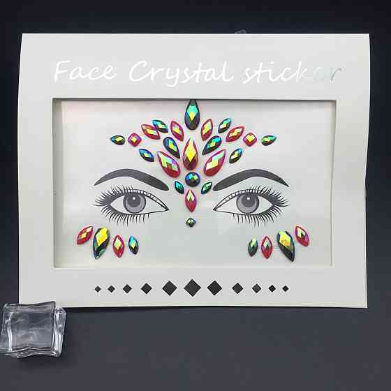 Камені для макіяжу карнавальні one size різнобарвний Київ