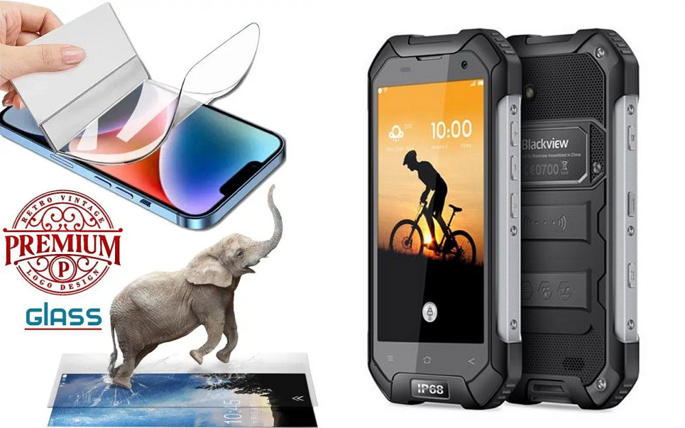 Полиуретановая пленка Blackview BV6000, BV6000s, Premium, толщина 0,2 мм Киев - изображение 1