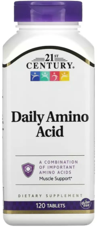 Аминокислоты 21st Century Daily Amino Acid 120 таб Киев