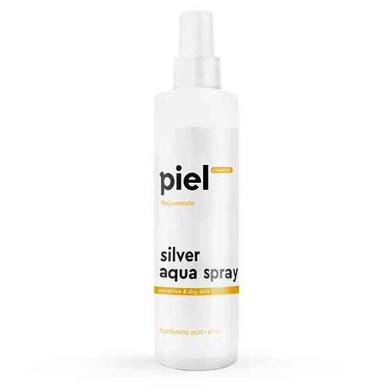 Антивозрастной увлажняющий спрей для кожи лица Piel Silver Aqua Spray 250 мл Днепр