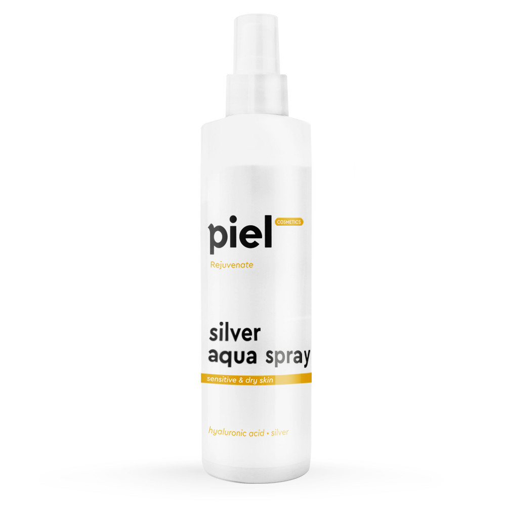 Антивозрастной увлажняющий спрей для кожи лица Piel Silver Aqua Spray 250 мл Днепр - изображение 1
