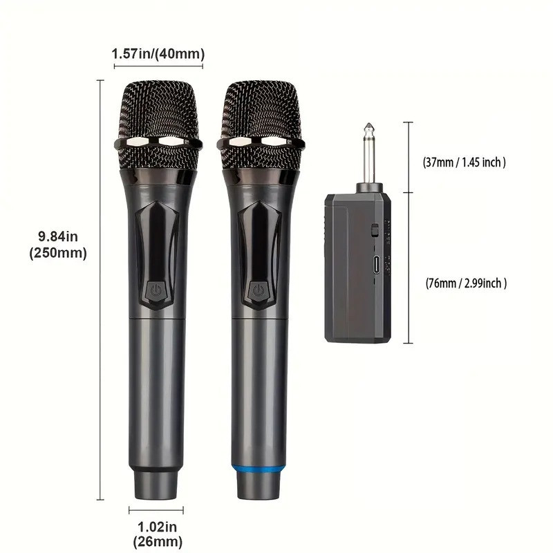 Караоке система G-Mark X220U з 2 бездротовими мікрофонами Київ - фото 3