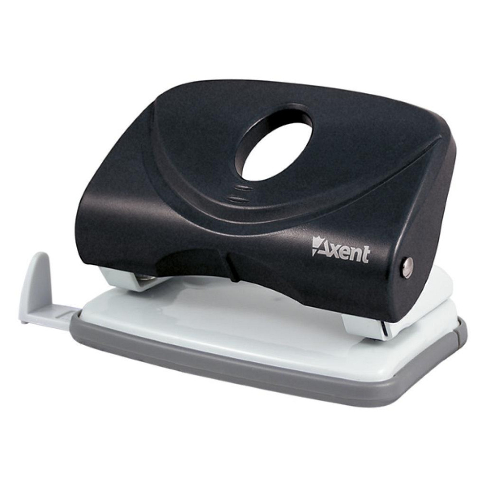 Дырокол Axent Welle-2 plastic, 20sheets, black (3820-01-А) Винница - изображение 1