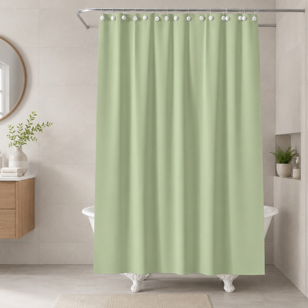 Шторка для ванной и душа Bathlux 180x180 см водоотталкивающая, качественная шторка 60742 Каменец-Подольский - изображение 1