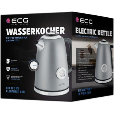 Электрочайник ECG RK 1700 Magnifica Antracito Винница - изображение 3