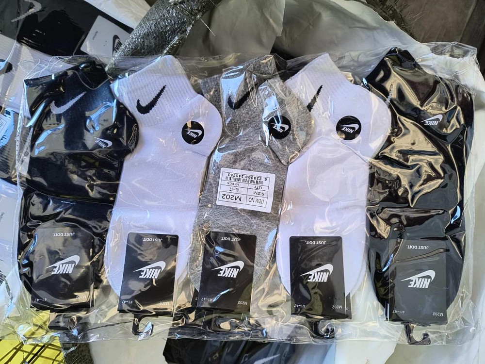 Набір чоловічих якісних брендових шкарпеток. Якісні чоловічі шкарпетки середньої посадки. Комплект 5 шт. Розмір 41-47 Київ - фото 2