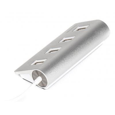 Концентратор Maxxter USB 2.0 Type-A 4 ports silver (HU2A-4P-01) Вінниця - фото 2