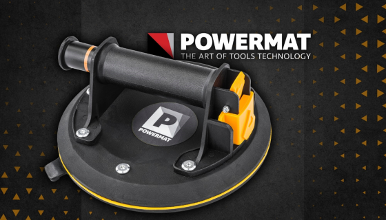 Присоска для плитки, кахлю, скла Powermat 190кг (Польща) Київ