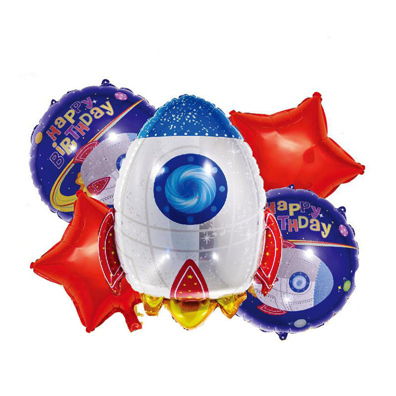 Набір кульок Космос 5 штук one size різнобарвний Київ - фото 1